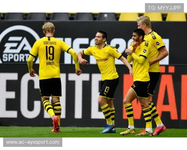 德甲多特前场压制奏效，比分短时被拉开